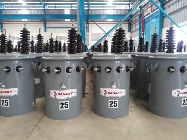 Máy biến áp dầu Tole Silic 1 pha